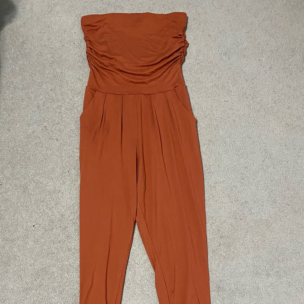 Tube top romper